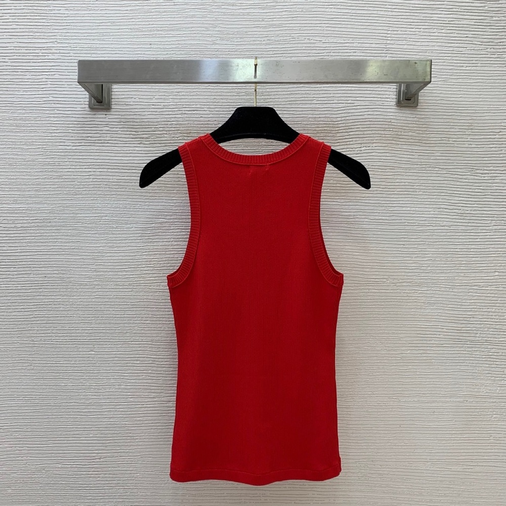 Loewe Red Logo Ribbed Tank - Picture 4 of 9